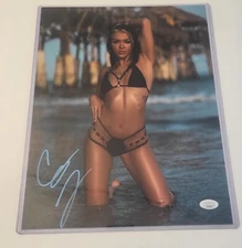 SIGNED AUTOGRAPHED 11x14 PHOTO With  JSA COA of  Cora Jade
