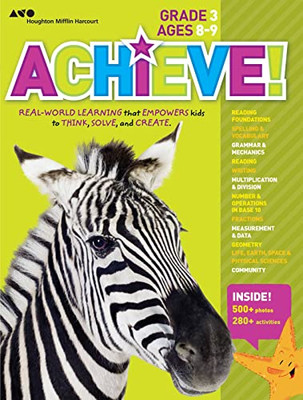 Achieve! Grade 3: Think. Play. Achieve! - Paperback NEW The Learning Co 2014-08-