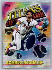 2026 Topps #TOG-7 Ronald Acuña Jr. Titans of the Game