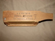 Vintage 1965 Lynch's Fool Proof Turkey Call Model 101 Liberty, Mississippi