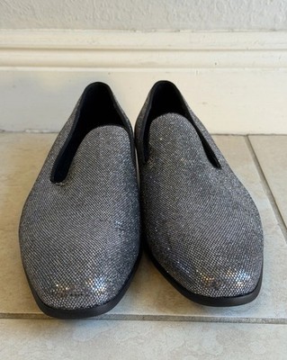 STEVE MADDEN BRILLAR SPAR￼KLE SLIP ON DRESS LOAFERS MENS 