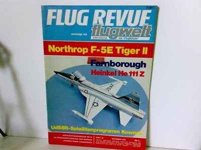 Flug Revue vereinigt mit flugwelt international mit Flugkörper Heft 10/1972 Dive