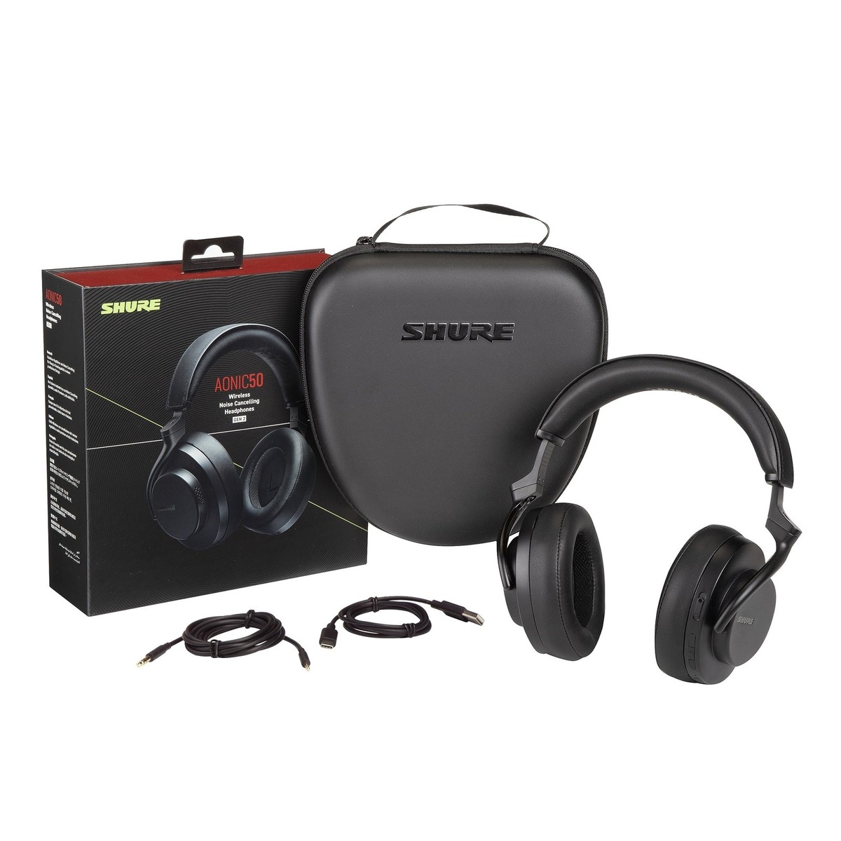 【Shure】Aonic 50 Gen 2【中古】 Shure AONIC 50 Gen 2 Wireless Over-Ear Headphones - Black