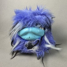 Grumblies Bolt Toy Skyrocket Interactive Plush Purple Black White Tested Works