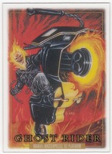 2024 UD SkyBox Marvel Masterpieces ’92 Platinum Clear Cut GHOST RIDER #37