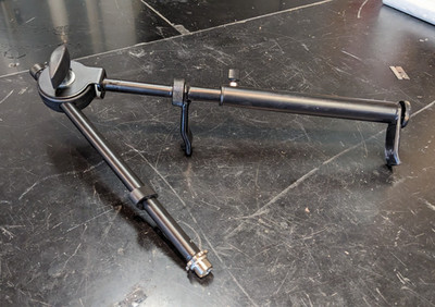Gear4Music Cab Clamp Mic Boom Arm 8'' to 14'' Range, good working condition