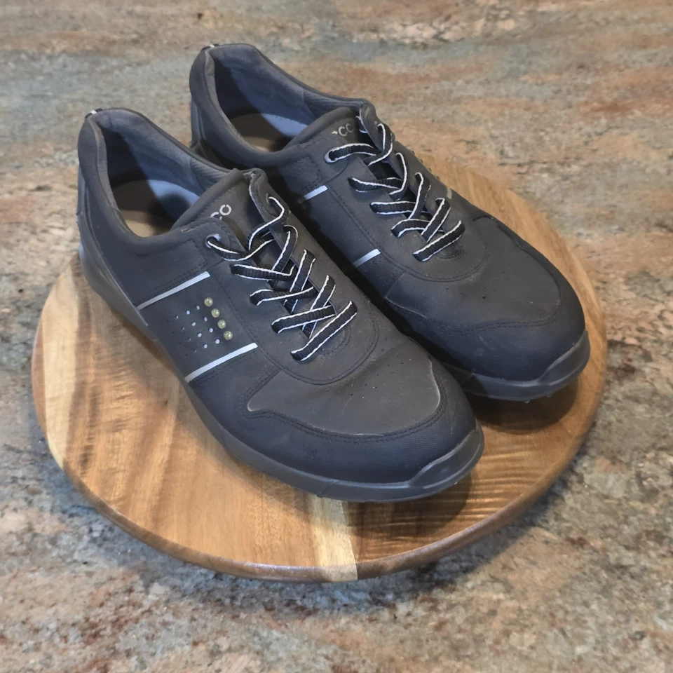 Zapatos de golf Ecco Biom Hydromax - EU 43 para hombre EE. UU. talla 9,5 ancho - negros impermeables Foto 2 de 4