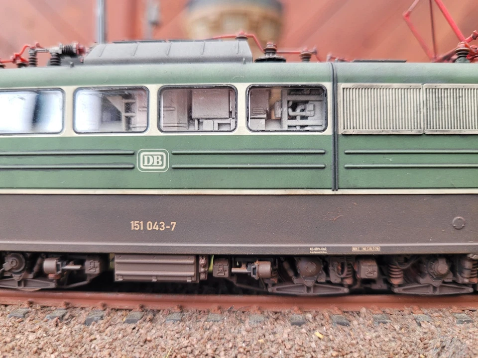 Piko H0 DB BR 151 AC Voll Sound Mfx 51317 gealtert - Bild 4 von 4
