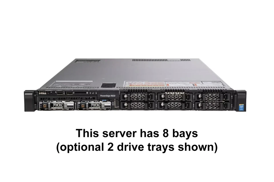 Dell PowerEdge R630 Server 2x E5-2680 V4 = 28 Cores S130 32GB RAM NEW 480GB SSD - Image 3 of 4