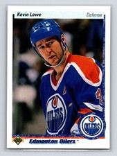 1990-91 Upper Deck - Kevin Lowe #262 Edmonton Oilers Hockey Card