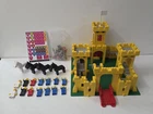 Vintage LEGOLAND 375 Castle 98.5%, Structure Complete, Figures, Stickers. VGUC!