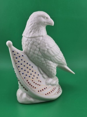 Lenox China Jewels Collection Eagle w/ Flag Figurine Porcelain