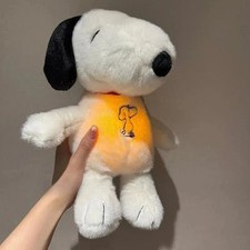 2026 Breathing Snoopy Glow Plush Toy with Relaxing Music   Perfect Bedtime Frien