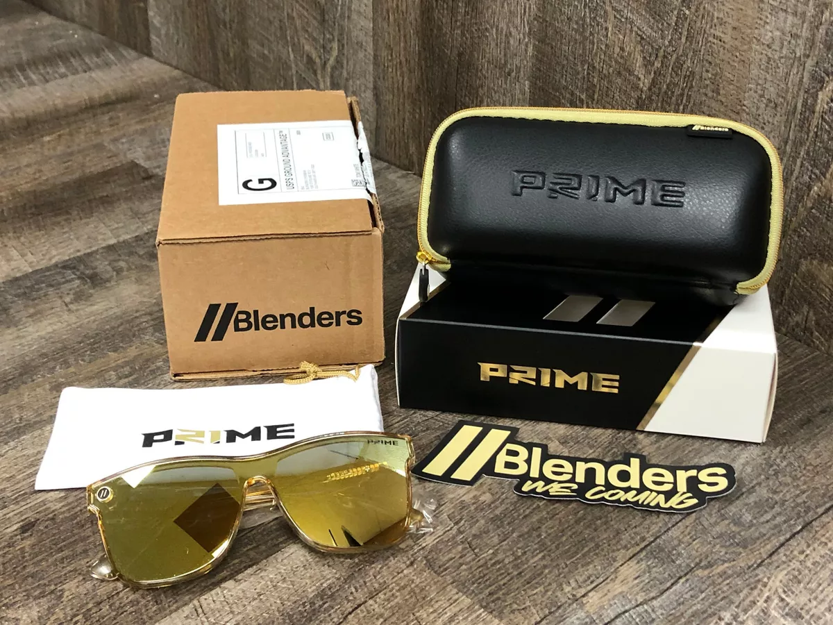 NEW Blenders Eyewear MillenniaX2 Coach PRIME 21 Gold Sunglasses in Hand  FAST SH!