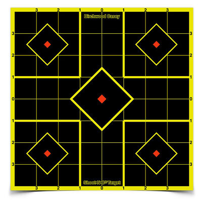 Birchwood Casey Shoot-N-C Sight-In Target 8'' Self-Adhesive f/Range Use 15 Target