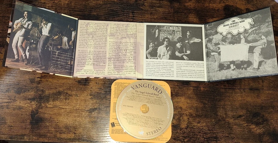 THE SIEGEL-SCHWALL BAND - THE SIEGEL-SCHWALL BAND / SHAKE!  rem. DigiBook CD - Bild 2 von 3