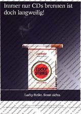 Lucky Strike Werbung Anzeige Reklame