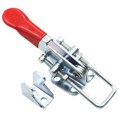 Adjustable Toggle Latch Catch Hasp Spring Loaded Cabinet Boxes Lock Lever Clamp