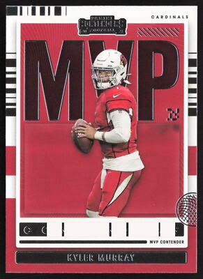 2021 Panini Contenders MVP Contenders Kyler Murray #MVP-KMU Arizona Cardinals