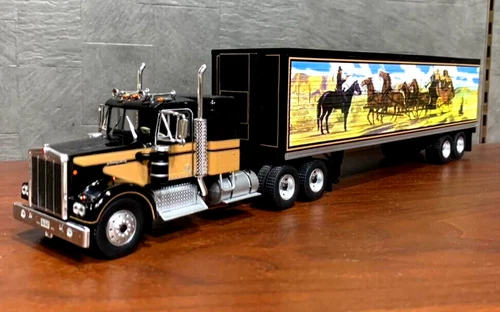 WERK83 1/43 SNOWMAN'S 1974 KENWORTH W900A TRUCK & TRAILER SMOKEY & THE BANDIT