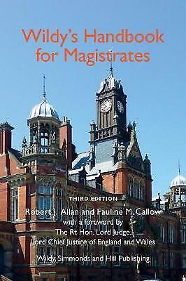 Wildy's Handbook for Magistrates by Robert J Allan, P. M. Callow (Paperback,... - Picture 1 of 1