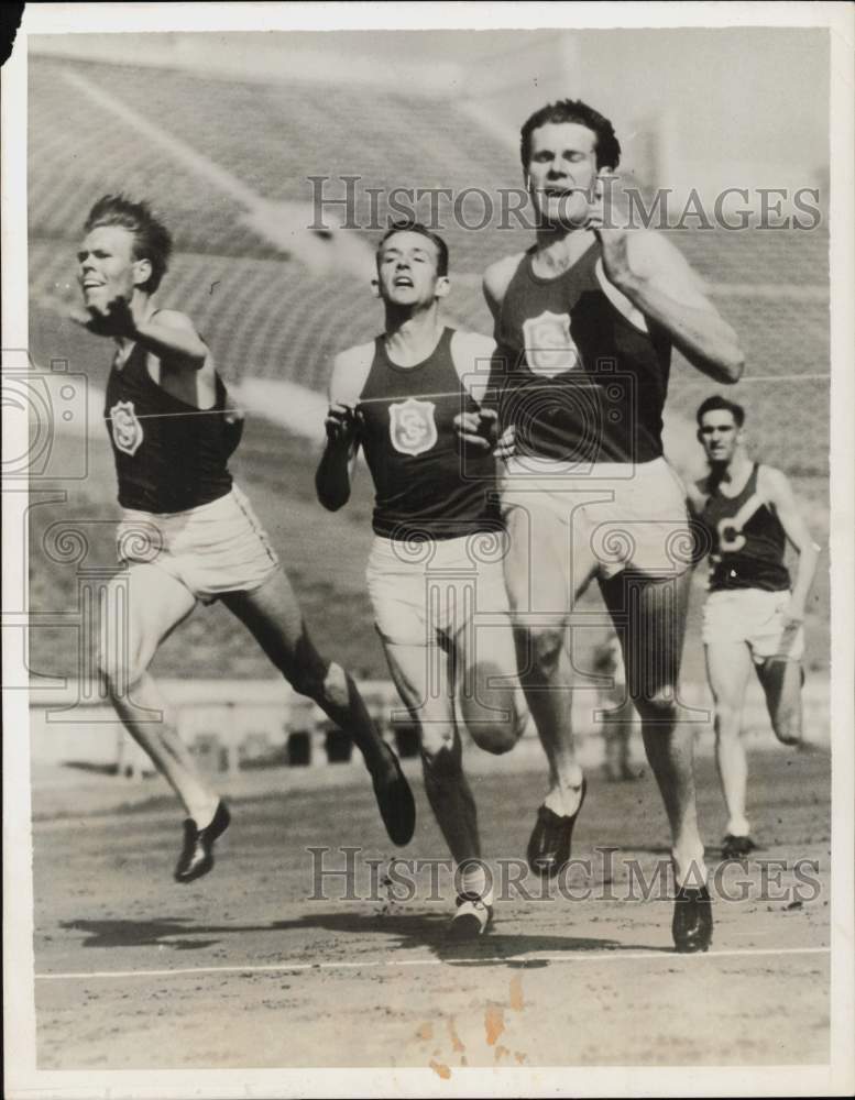 1936 Press Photo University of Southern California track team in