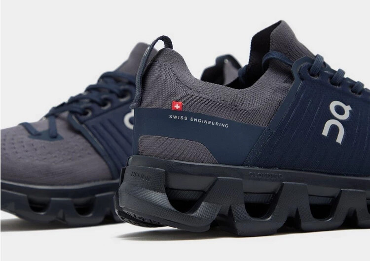 On Running Cloudswift 4 Running Shoes in Navy and Silver | eBay