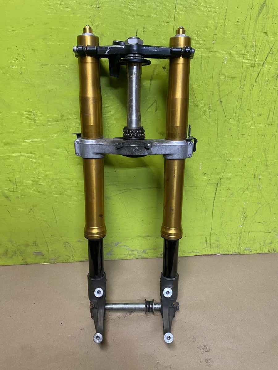 04 05 KAWASAKI NINJA ZX10R OEM FRONT END FORKS SUSPENSION Straight