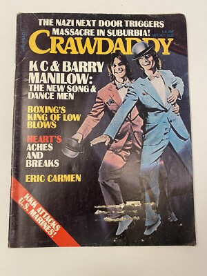 Crawdaddy Rock Music 1977 Barry Manilow KC Sunshine Band Heart Carmen Don King