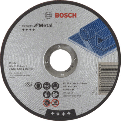 New Genuine Bosch 2608600219 Expert for Metal Cutting Disc For small angle