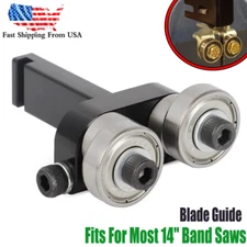 For Ridgid 4001 14002, 14" Bandsaw Improved Ball Bearing Upper Blade Guide US