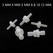 Plastic Check Valve Non-return One Way Ozone Valve 3 mm 4 mm 5 mm 6 8 10 12 mm