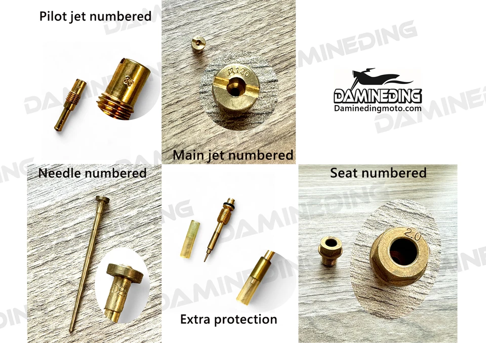 Deluxe Carburetor Rebuild Kit 84-87 GL1200 GL 1200 US - Image 4 of 4