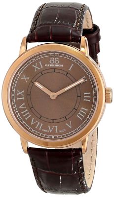 88 Rue Du Rhone 87WA120016 Women's Brown Band Double 8 Origin Swiss Quartz Watch
