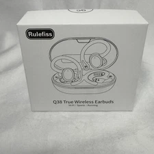 Rulefiss Wireless Earbuds Bluetooth Headphones Sport, 2024 Bluetooth 5.3 Earbuds