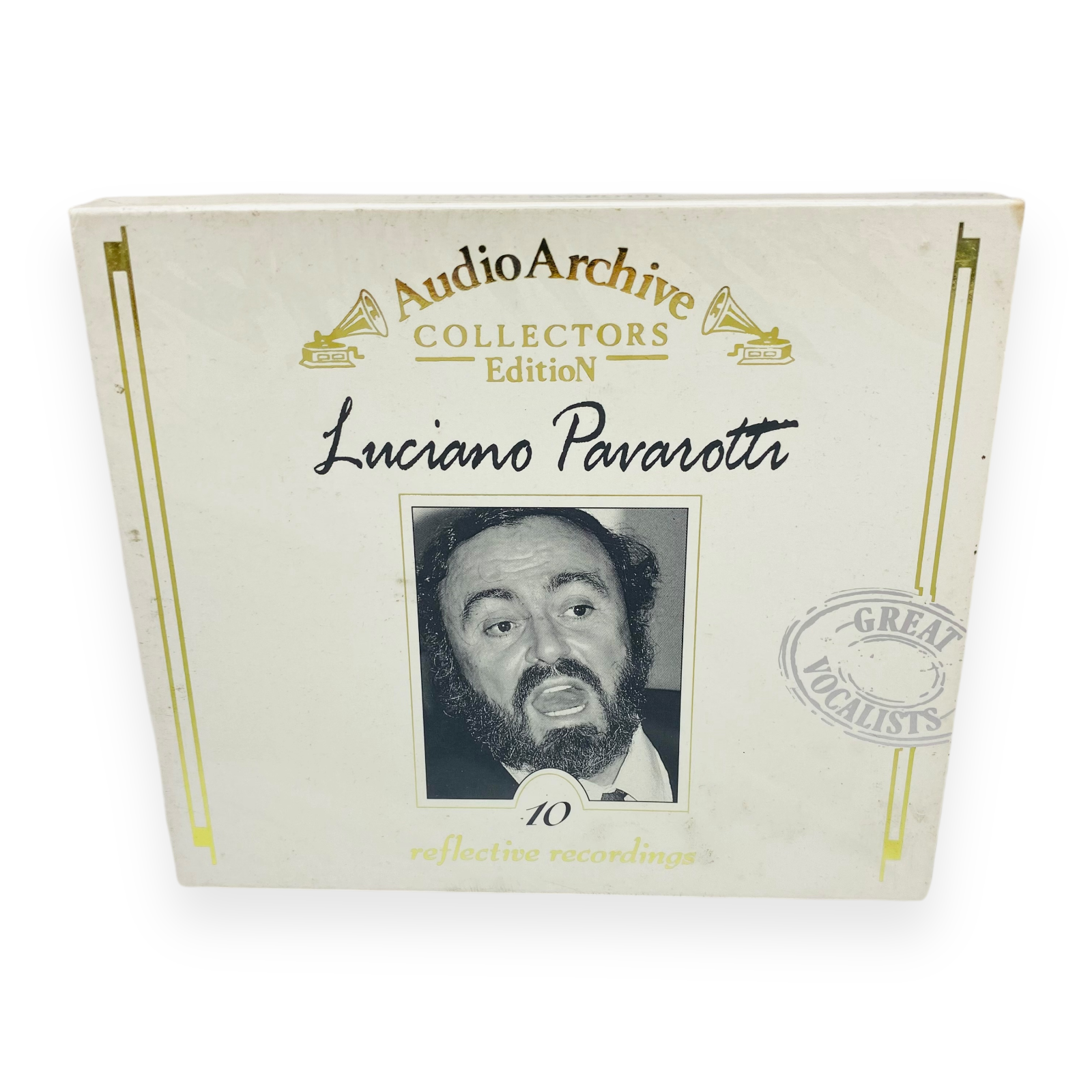 Luciano Pavarotti Audio Archive Collectors Edition 10 Reflective Recordings (CD)