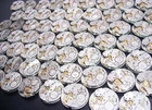 Lot 48 Round vintage ladies watch movements Zarja 20 mm. Steampunk or repair #2