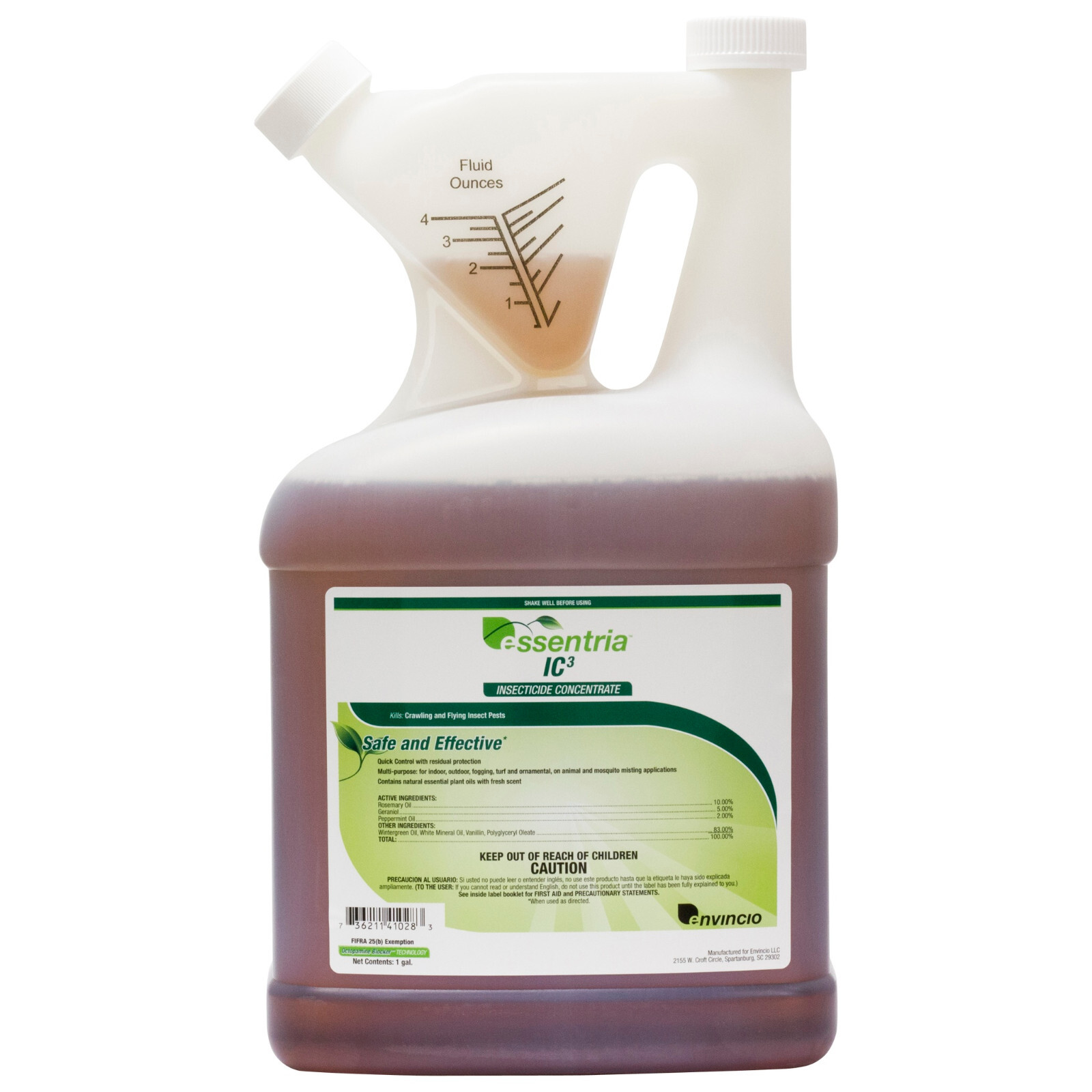 Essentria IC3 Insect Concentrate ( 1 Gal ) Natural Control Treatment