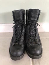 Vintage Danner 10.5D GORETEX/VIBRAM Boots 69210 USA Black Leather