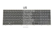 Keyboard For HP Zbook Fury 15 G7 / G8 M17094-xx1 M17095-xx1 L97967-xx1 Backlit