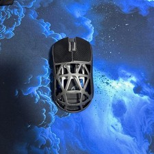 Attack Shark Gaming Mouse PAW-3950 Wireless Black Used Tested