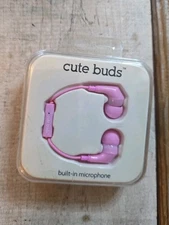 iHip Cute Buds Wired Earbuds w/ Built-in Microphone / Pause Play