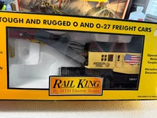 🚂  MTH / RAIL KING 30-79022 AMERICAN STEEL CRANE CAR  💥 L1711