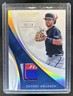 2017 Panini Immaculate Dansby Swanson Patch Laundry Tag RC #/10