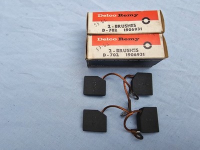 NOS 1955-1962 CHEVY PASS CAR+TRUCK GENERATOR BRUSHES 1906931 2 SETS FOR 1 BID