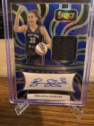 Breanna Stewart 2025 Panini Select Breanna Stewart Blue