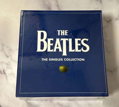 Sealed 2019 Beatles The Singles Collection 24 x 7" Vinyl 45 RPM Records Germany
