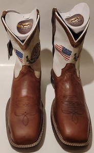 NWB TOROS Men\'s Steel Toe Composite Toe Slip-Resistant Work Leather Boot Sz 10EE NWB TORO Mad Dog Tan Steel Toe Composite Toe Slip-Resistant  main image 2