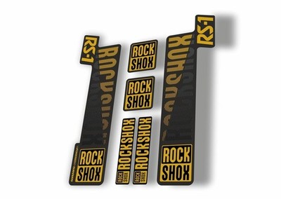 Rock Shox RS1 2018 Gabel Aufkleber Mountainbike Radfahren Sticker...