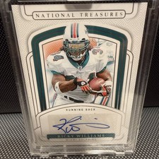 2024 Panini National Treasures Ricky Williams Auto 39/99 Miami Dolphins